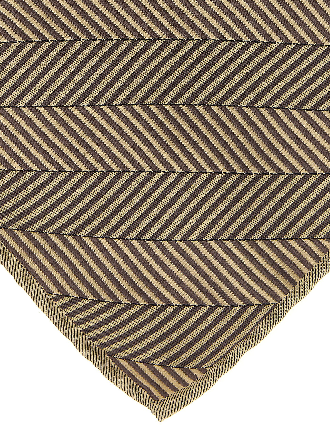 Beige Silk Pocket Square