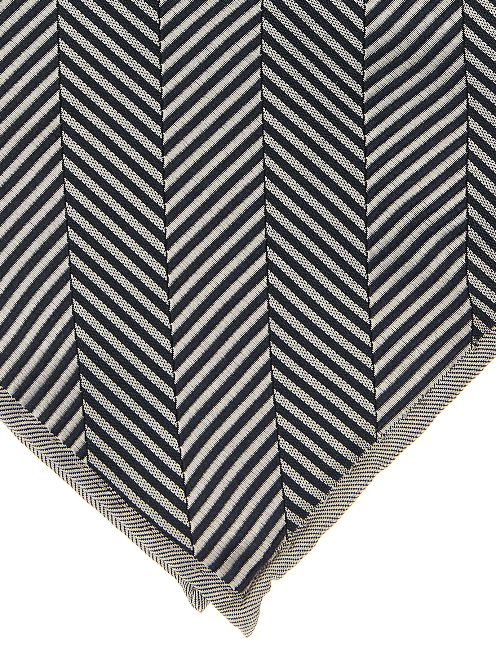 Gray Silk Pocket Square