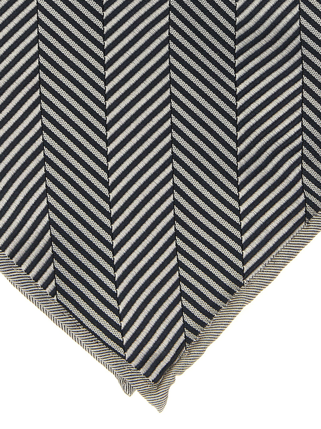 Gray Silk Pocket Square