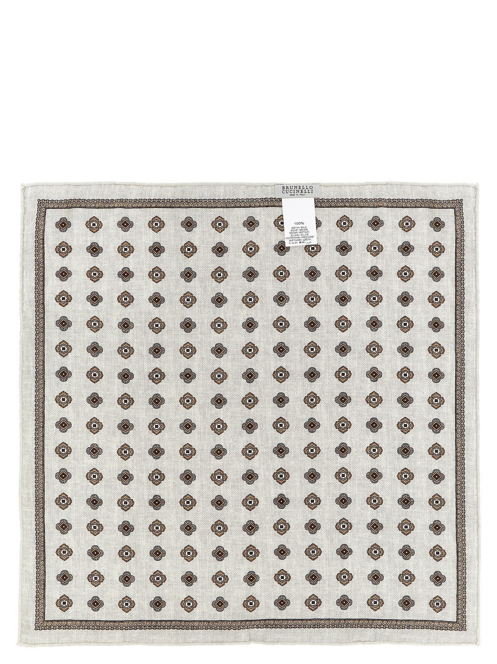 Multicolor Silk Pocket Square