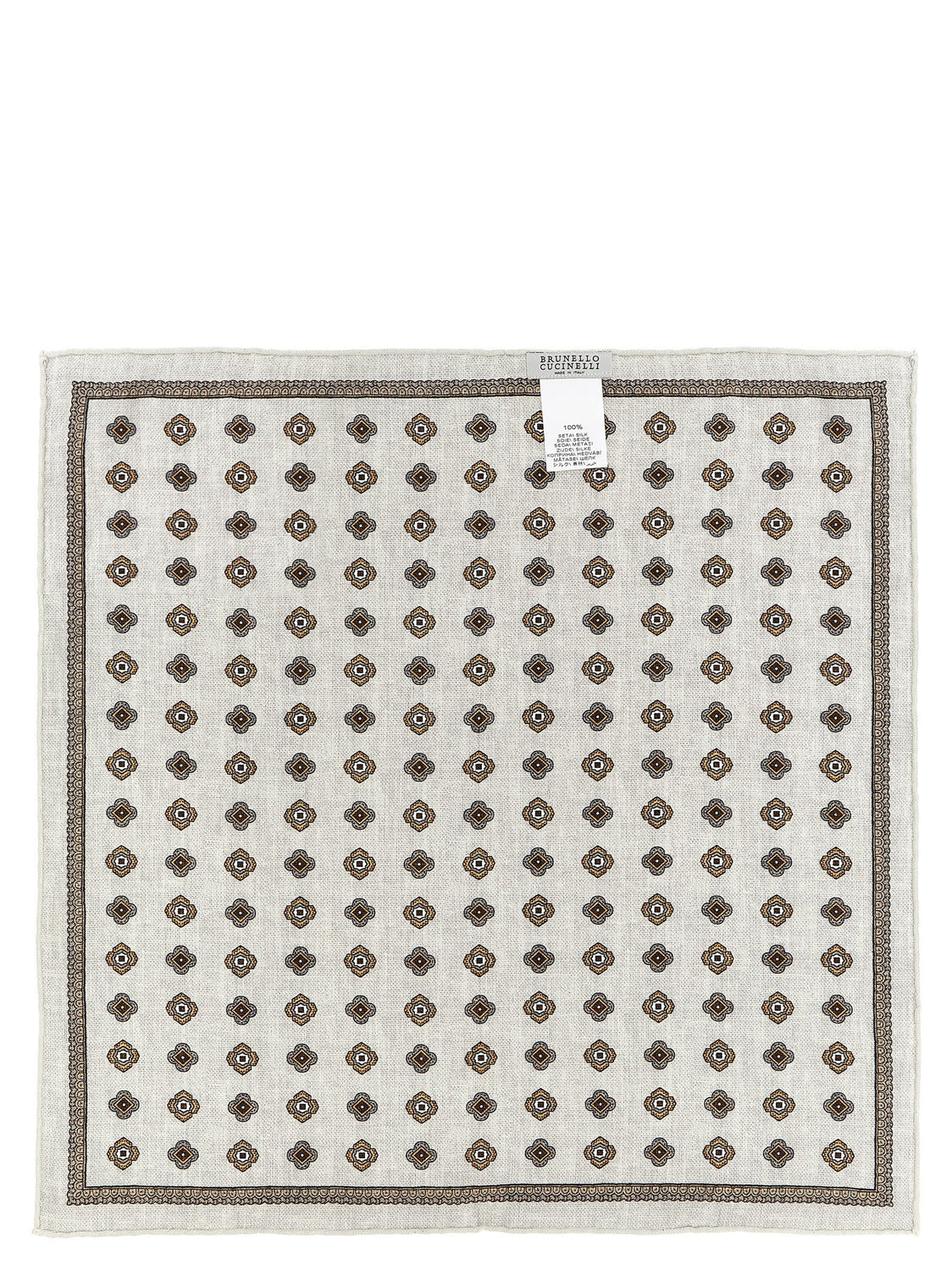 Multicolor Silk Pocket Square