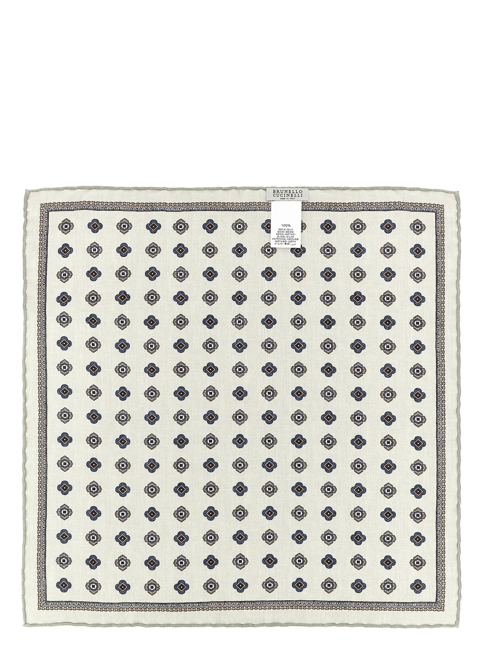 Multicolor Silk Pocket Square
