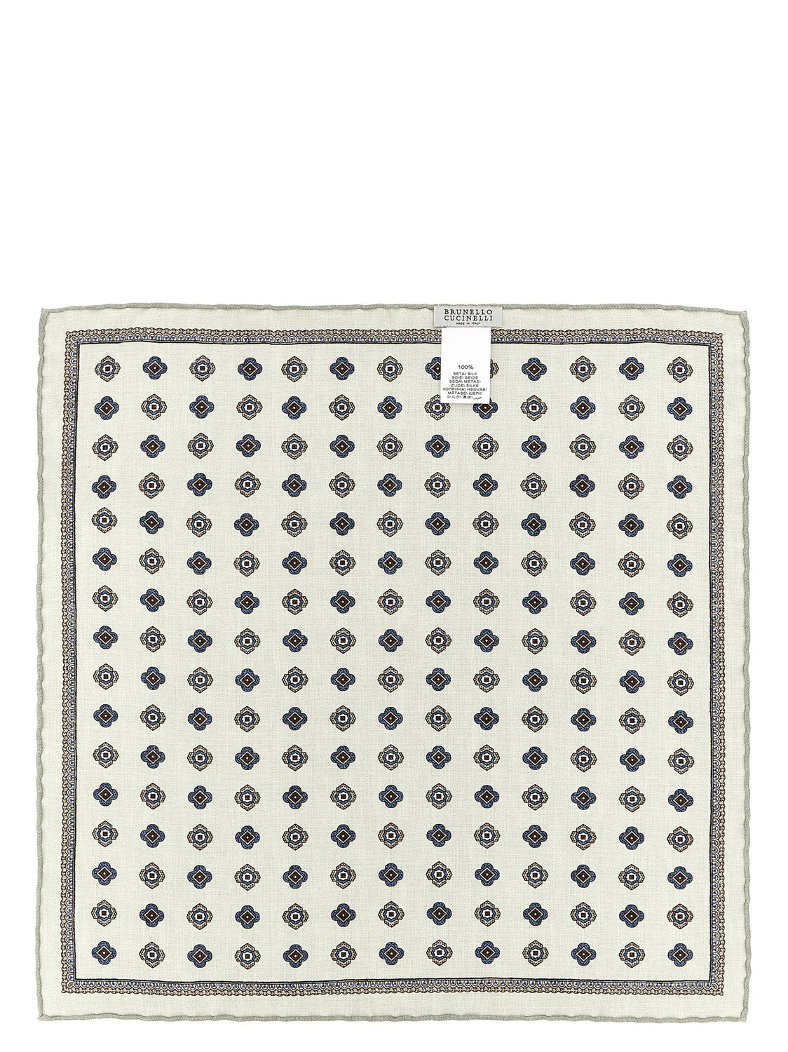 Multicolor Silk Pocket Square