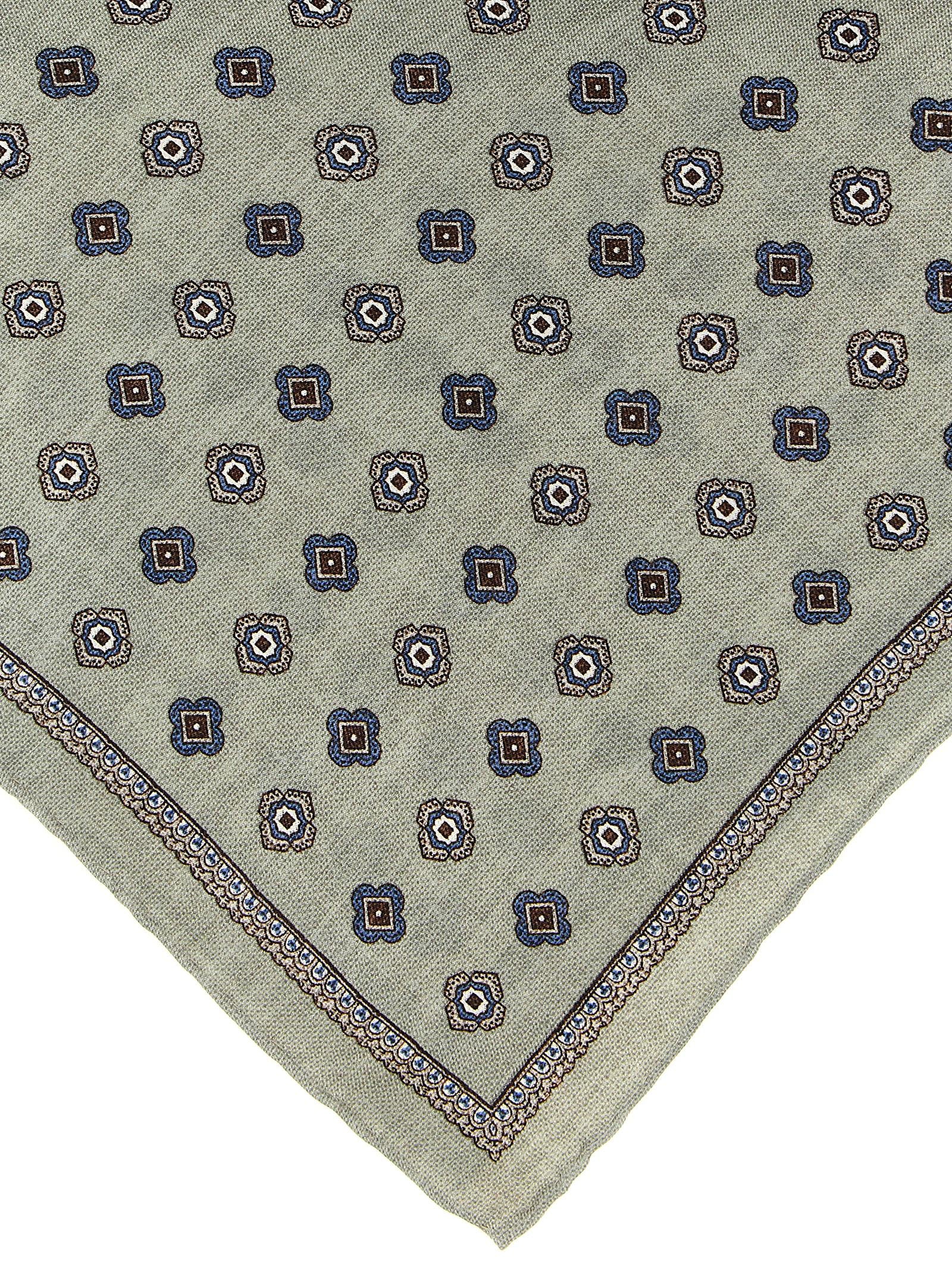 Multicolor Silk Pocket Square