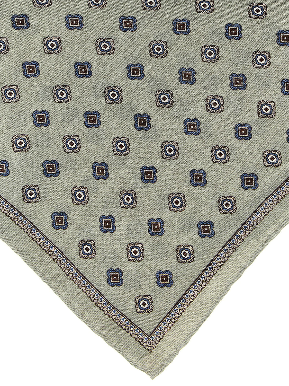 Multicolor Silk Pocket Square