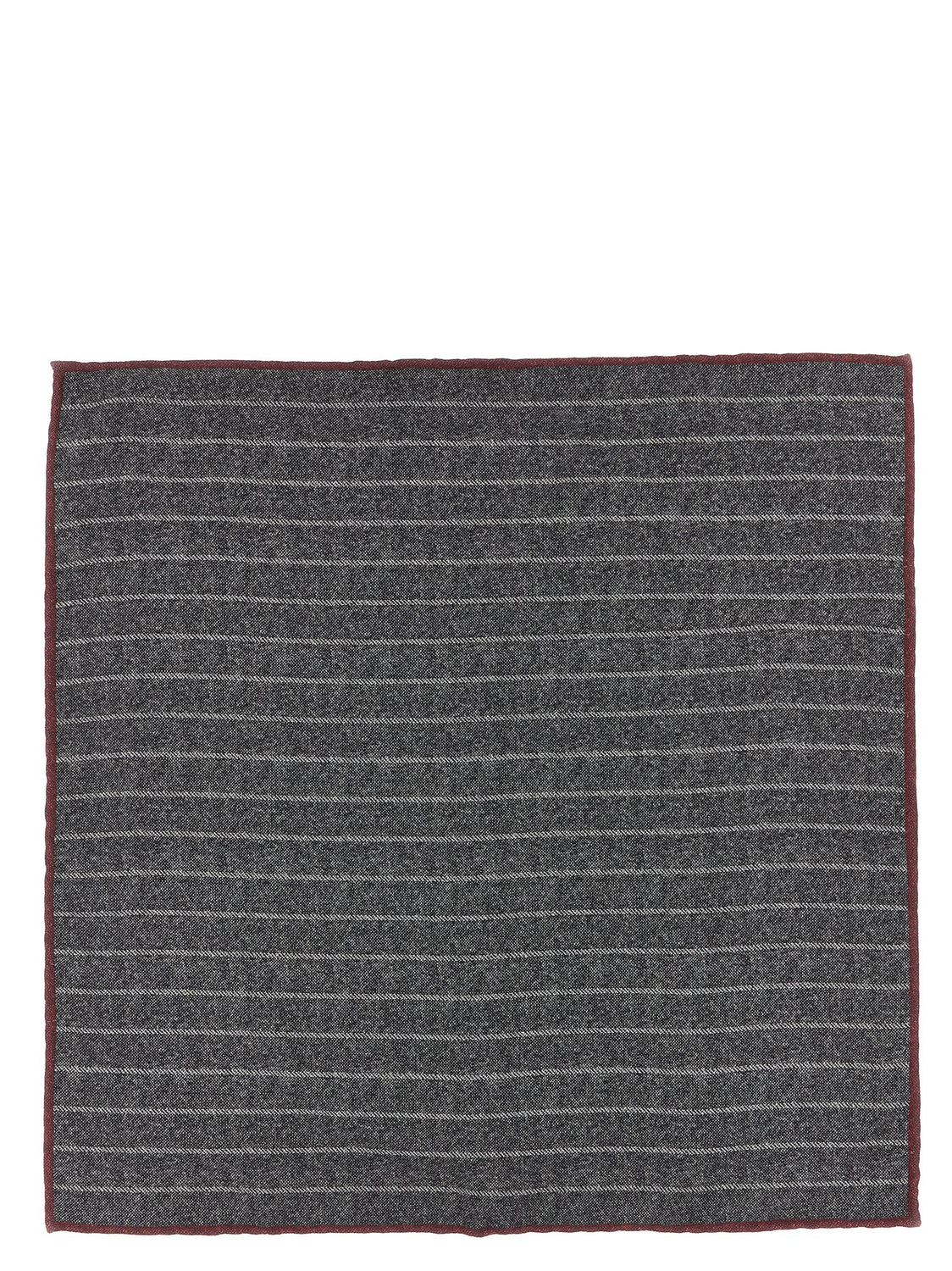 Gray Silk Pocket Square