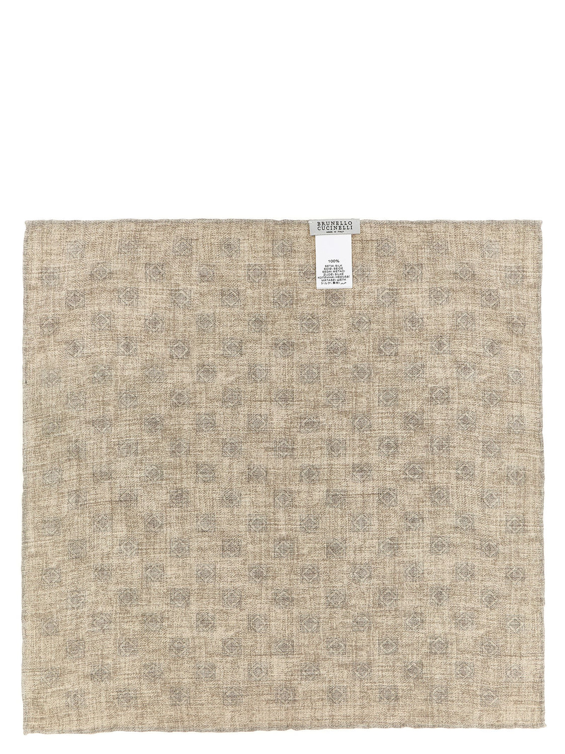 Multicolor Silk Pocket Square