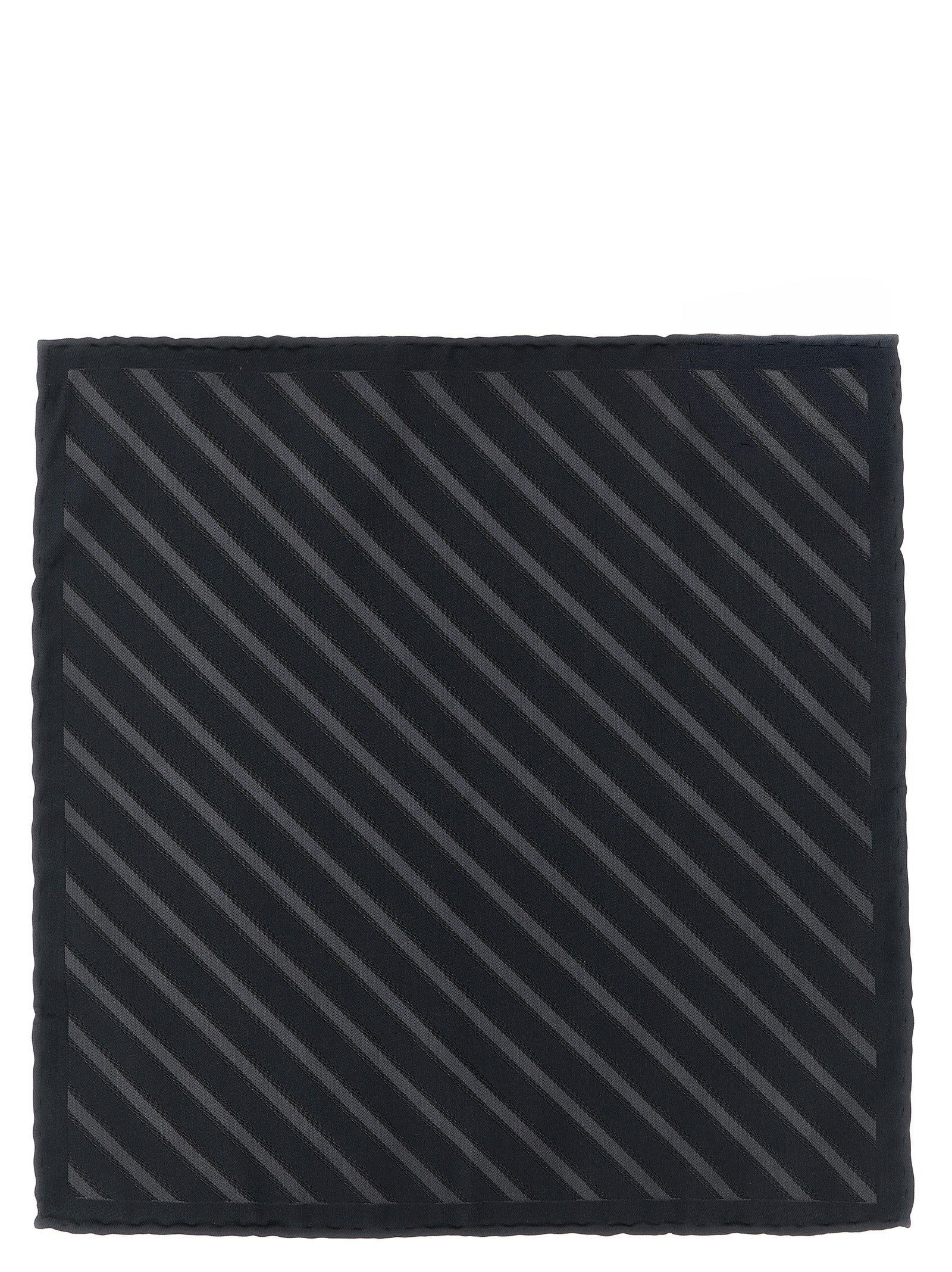 Gray Silk Pocket Square