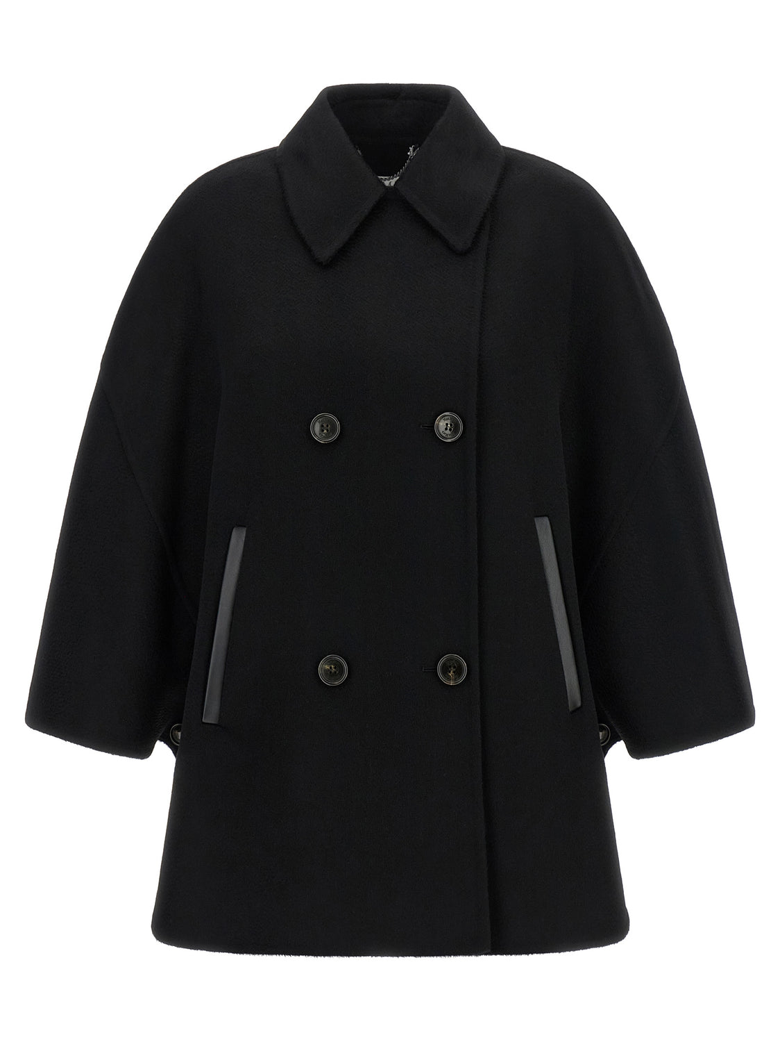 Black Cashmere Coat