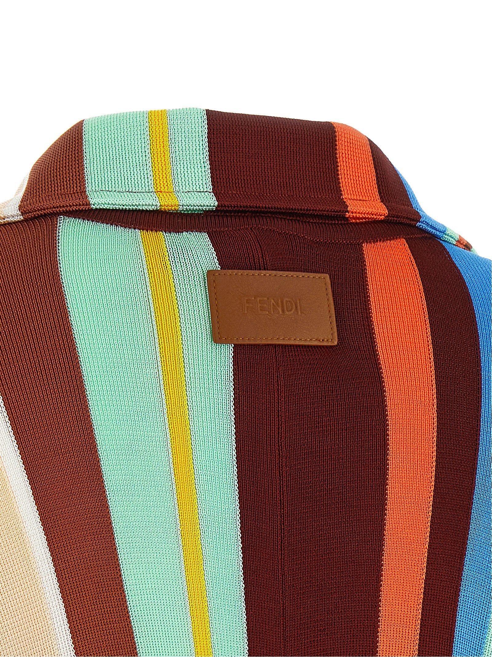 Multicolor Viscose Coat