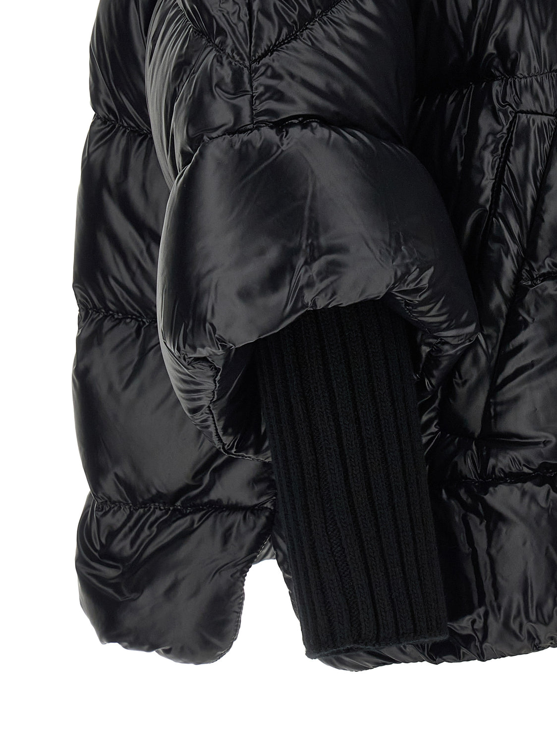 Black Polyamide Coat