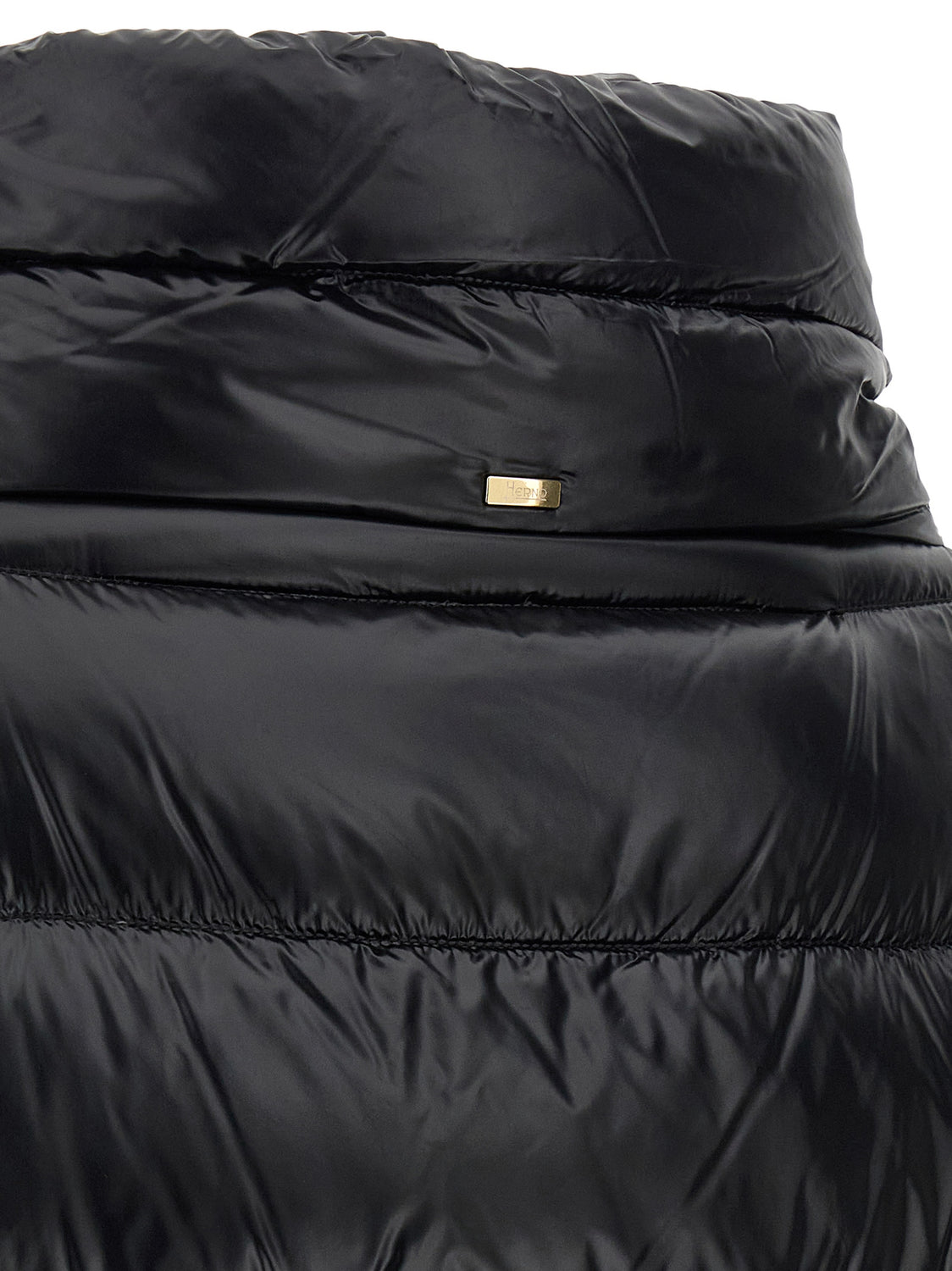 Black Polyamide Coat