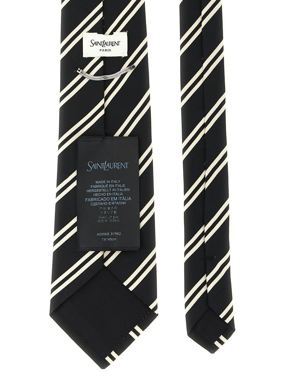 Black Silk Tie