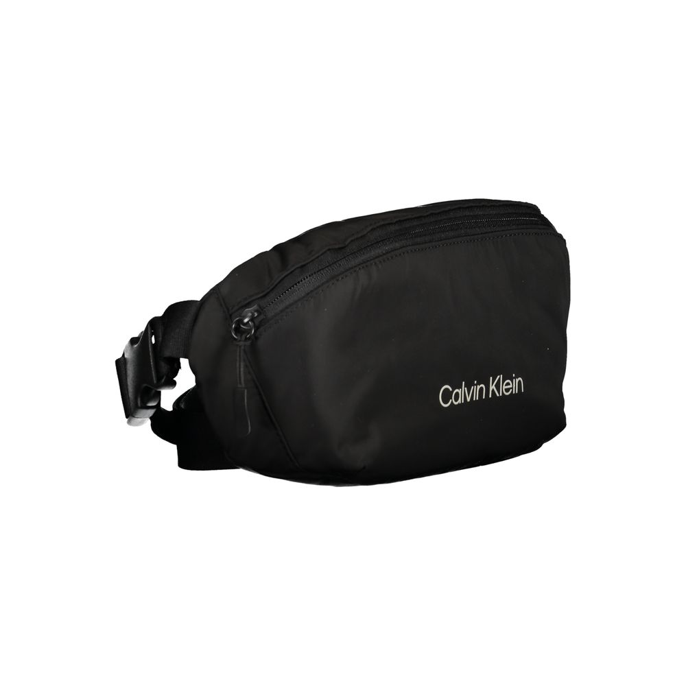 Black Polyester Handbag