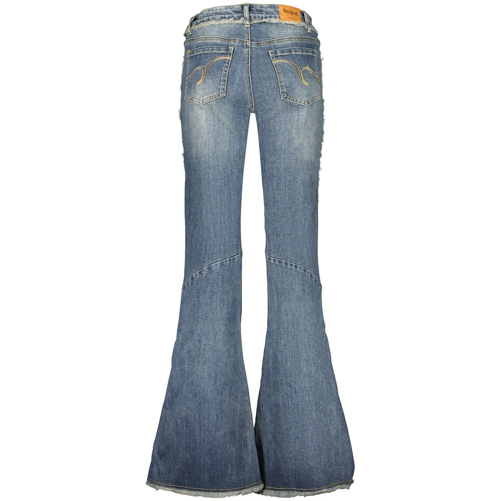 Blue Cotton Women's Jean