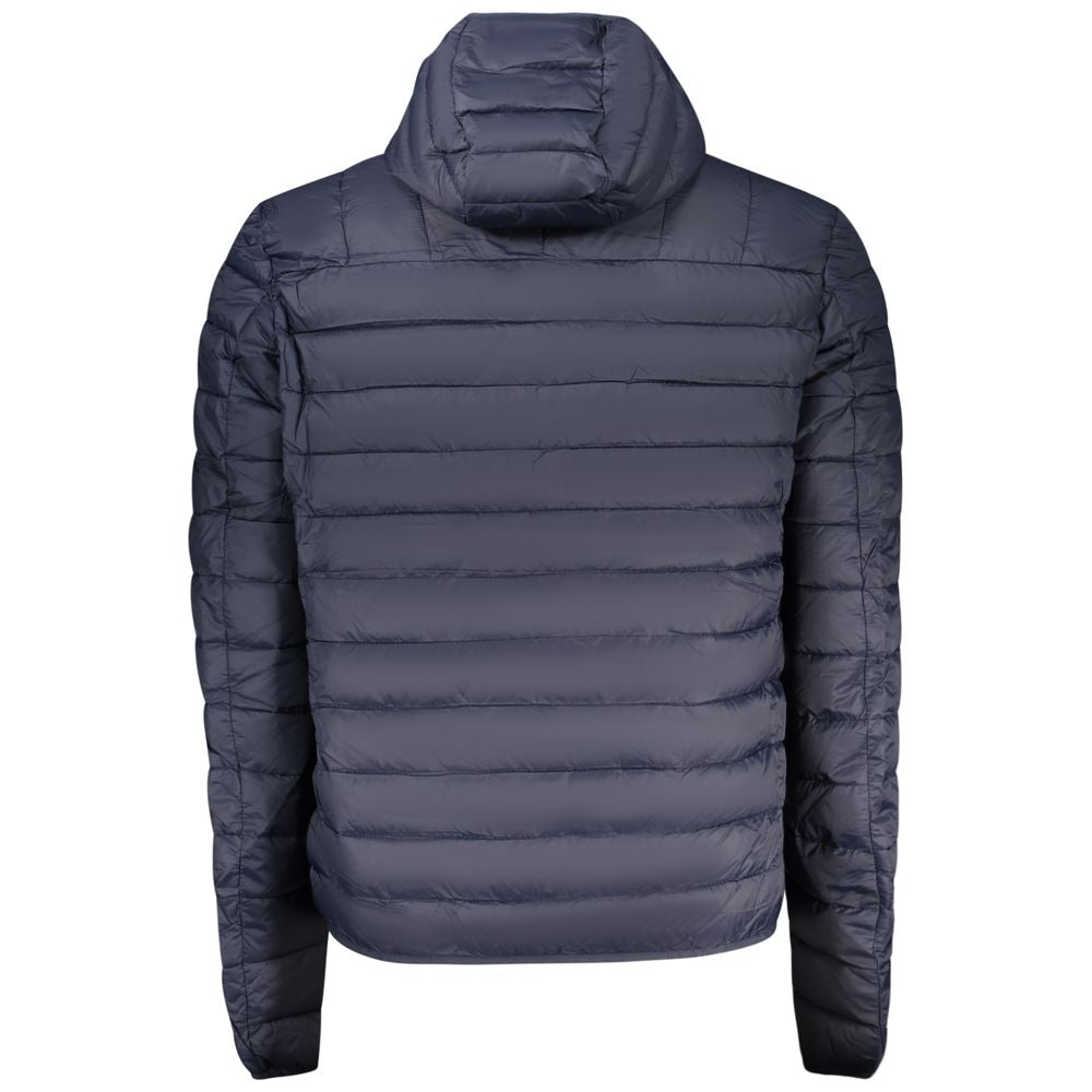 Blue Polyester Mens Jacket