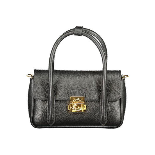 Black Leather Handbag