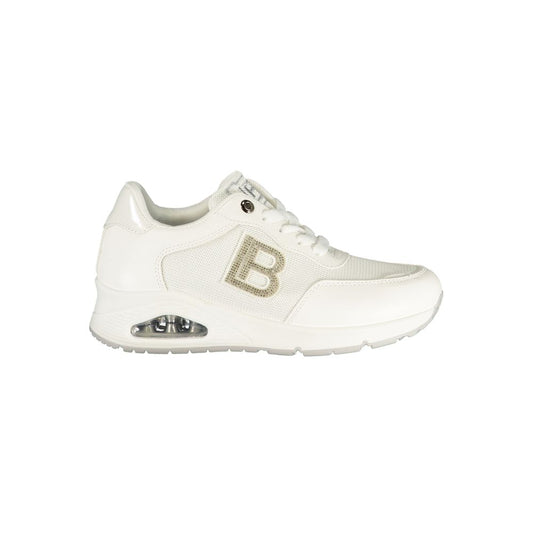 Bianco Polyurethane Women's Sneaker