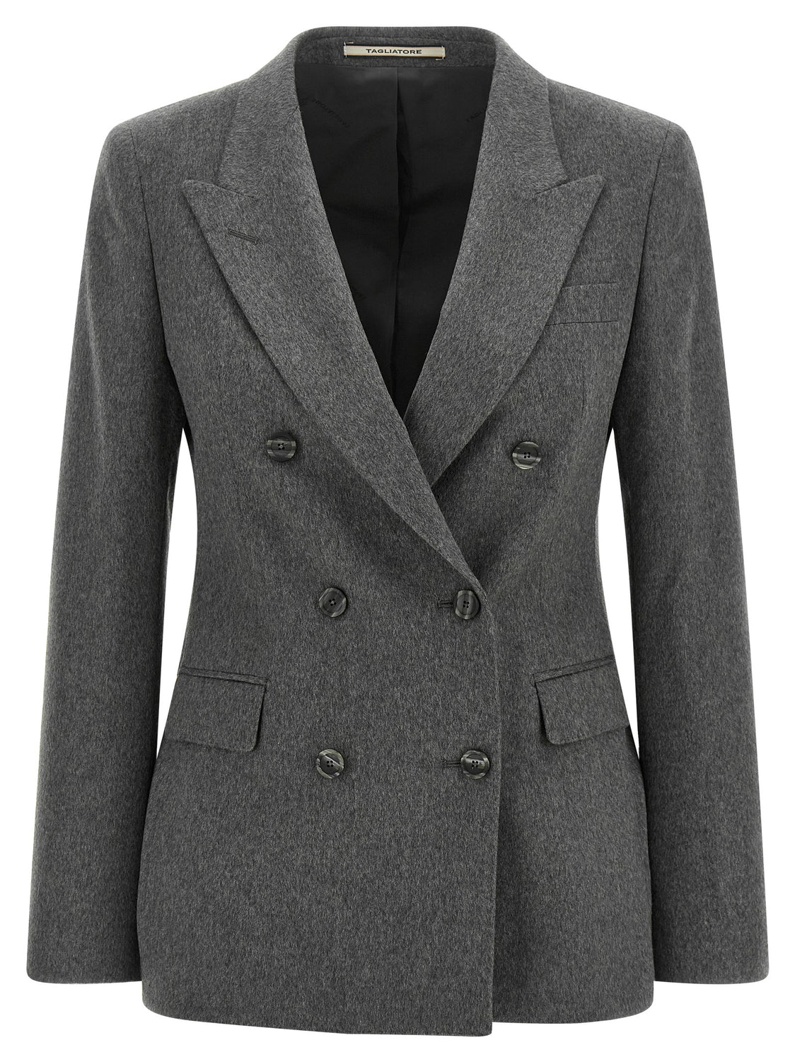 Gray Cashmere Blazer