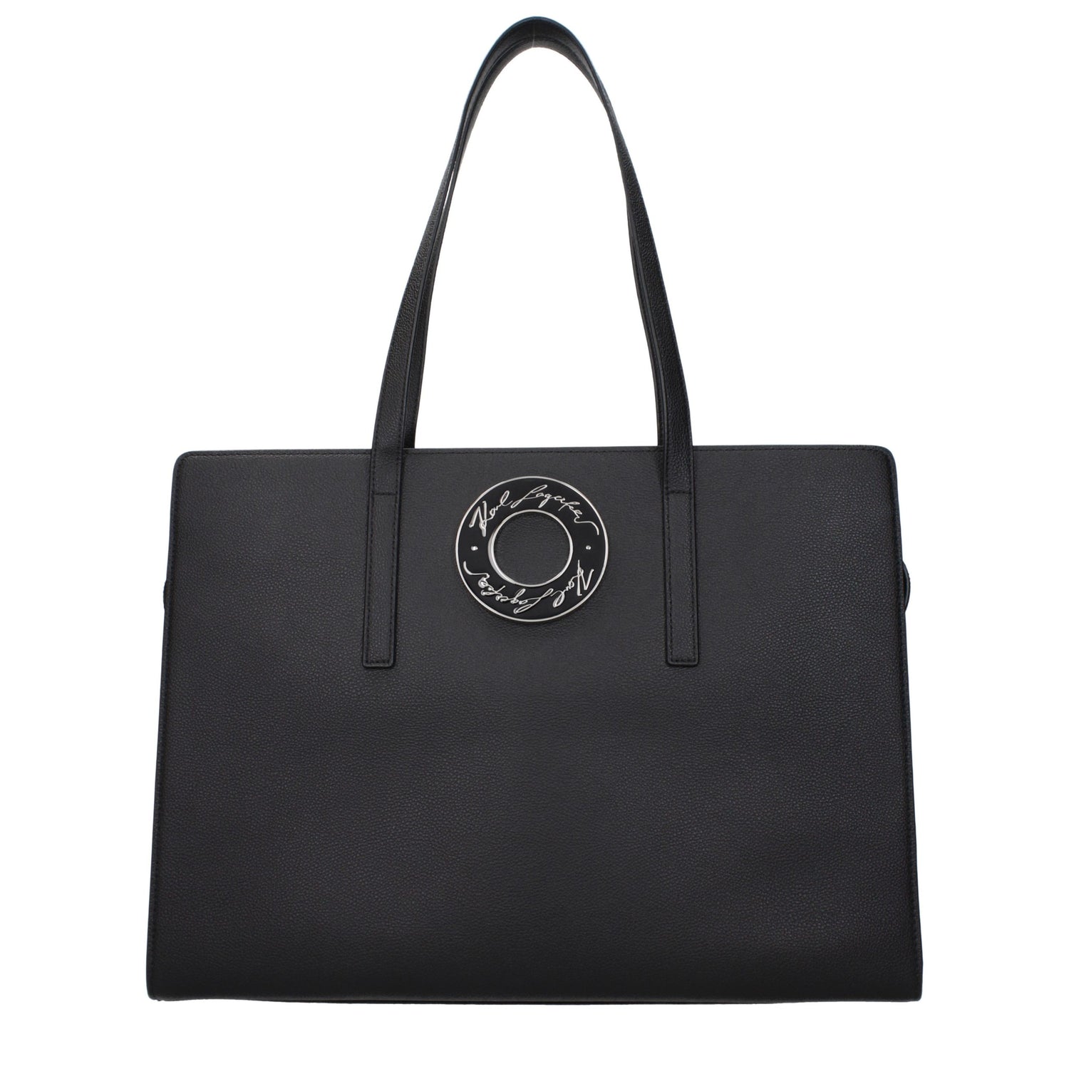 Black Leather Shoulder Bag