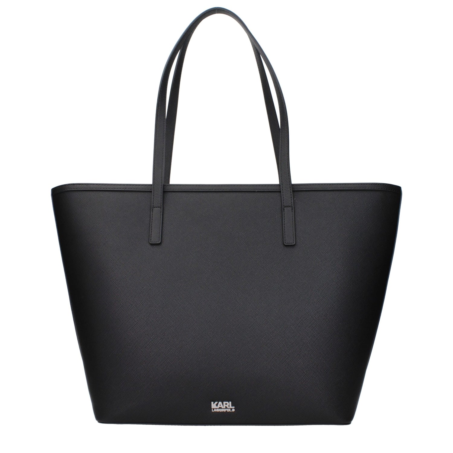 Black Polyethylene Shoulder Bag