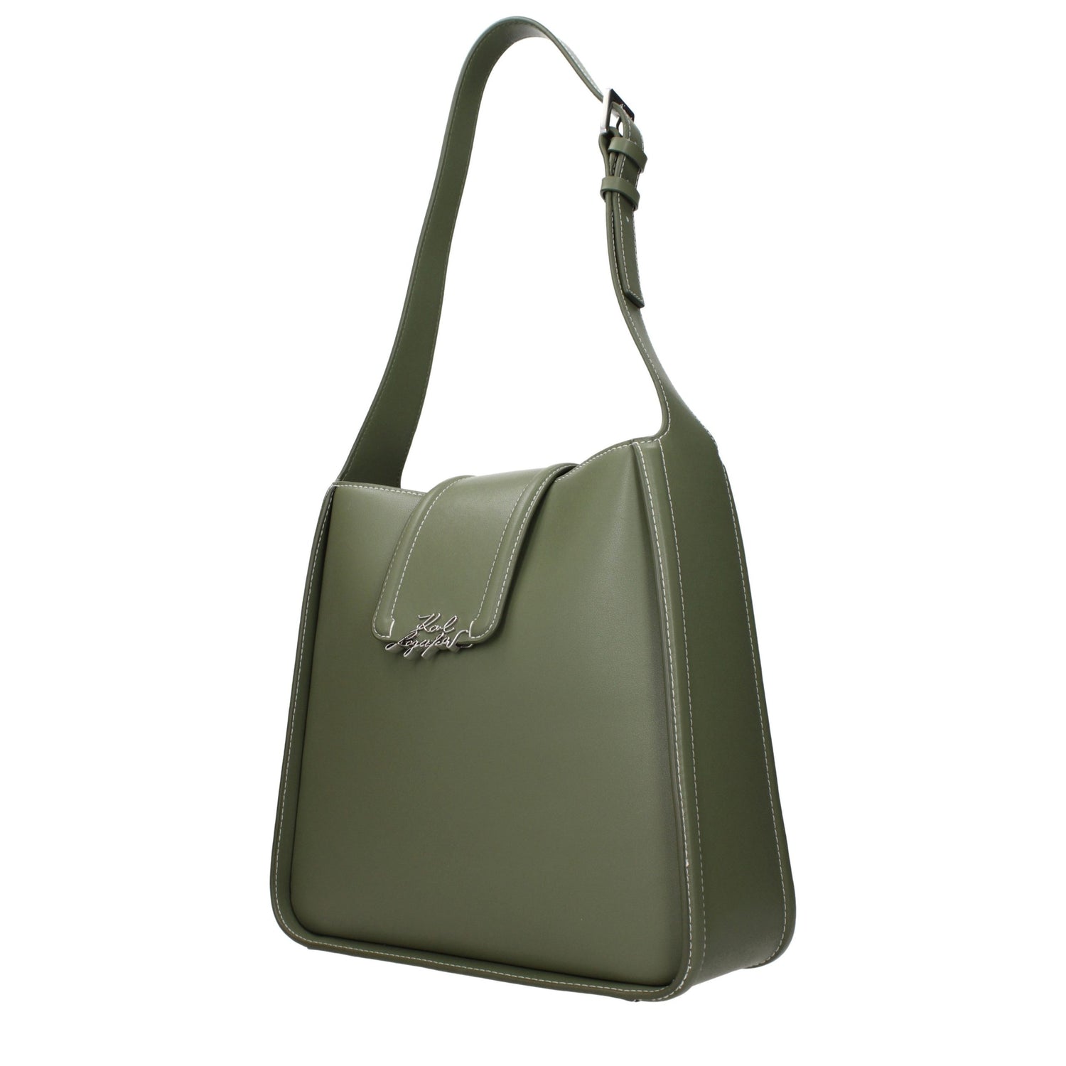 Green Leather Shoulder Bag