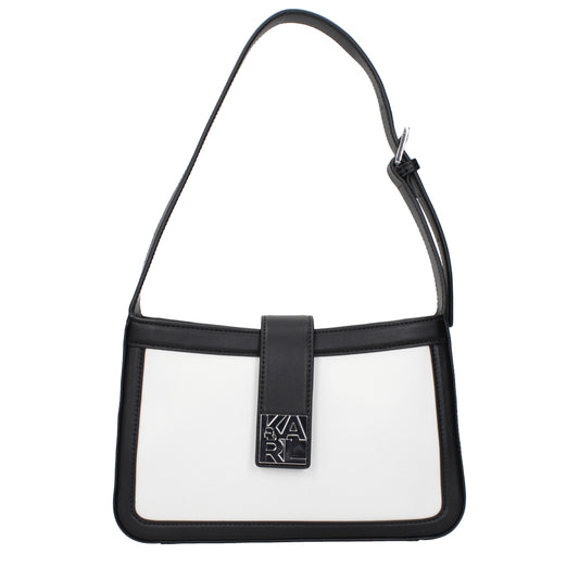 White Leather Shoulder Bag