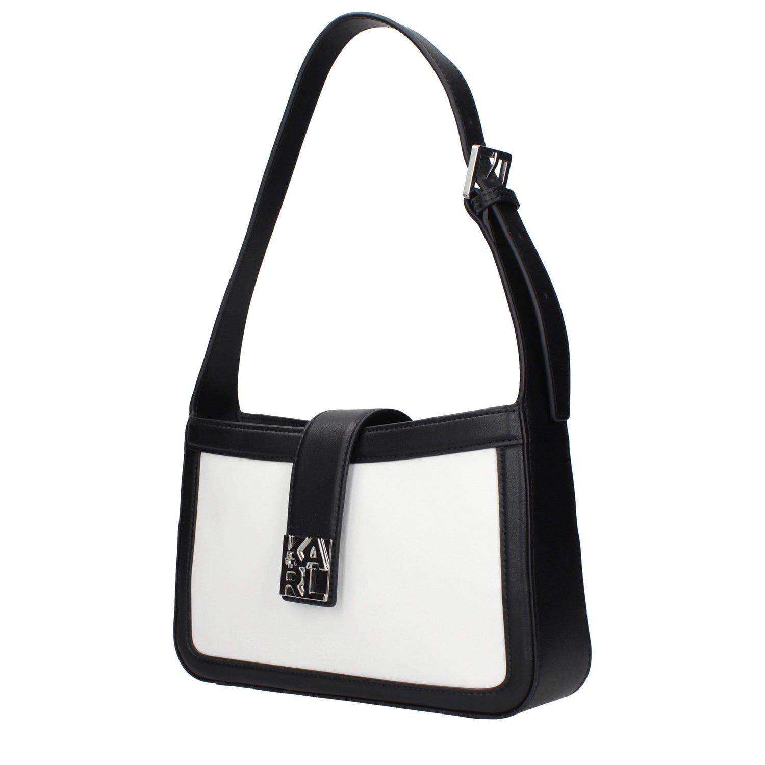 White Leather Shoulder Bag