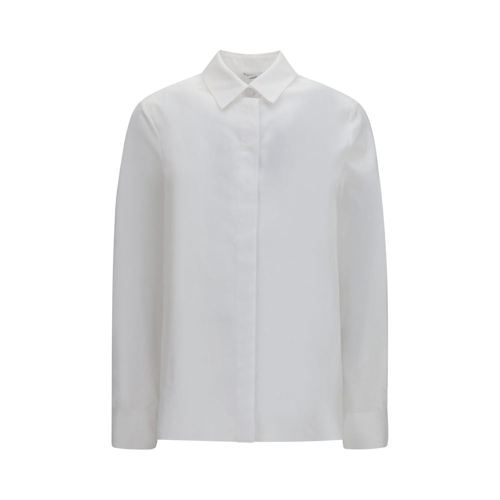 White Cotton Dress Shirt