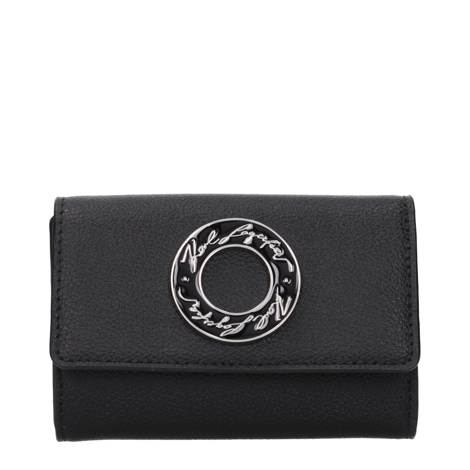 Black Polyester Wallet