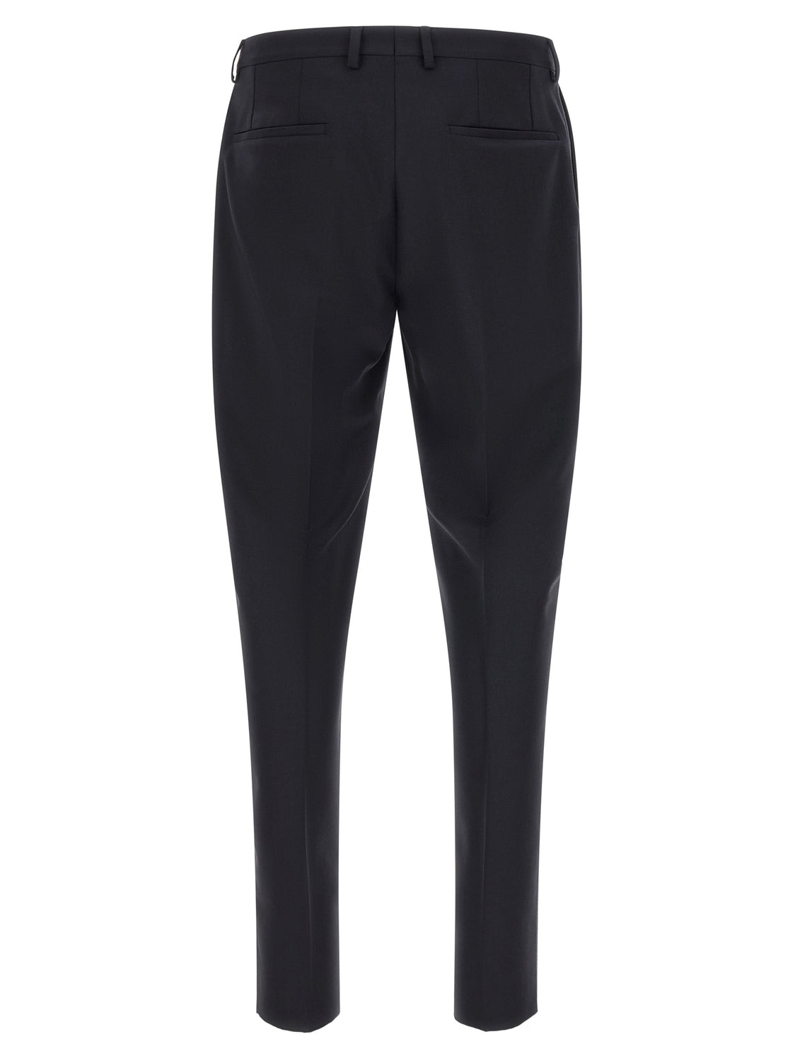 Blue Virgin Wool Two-Piece Suit