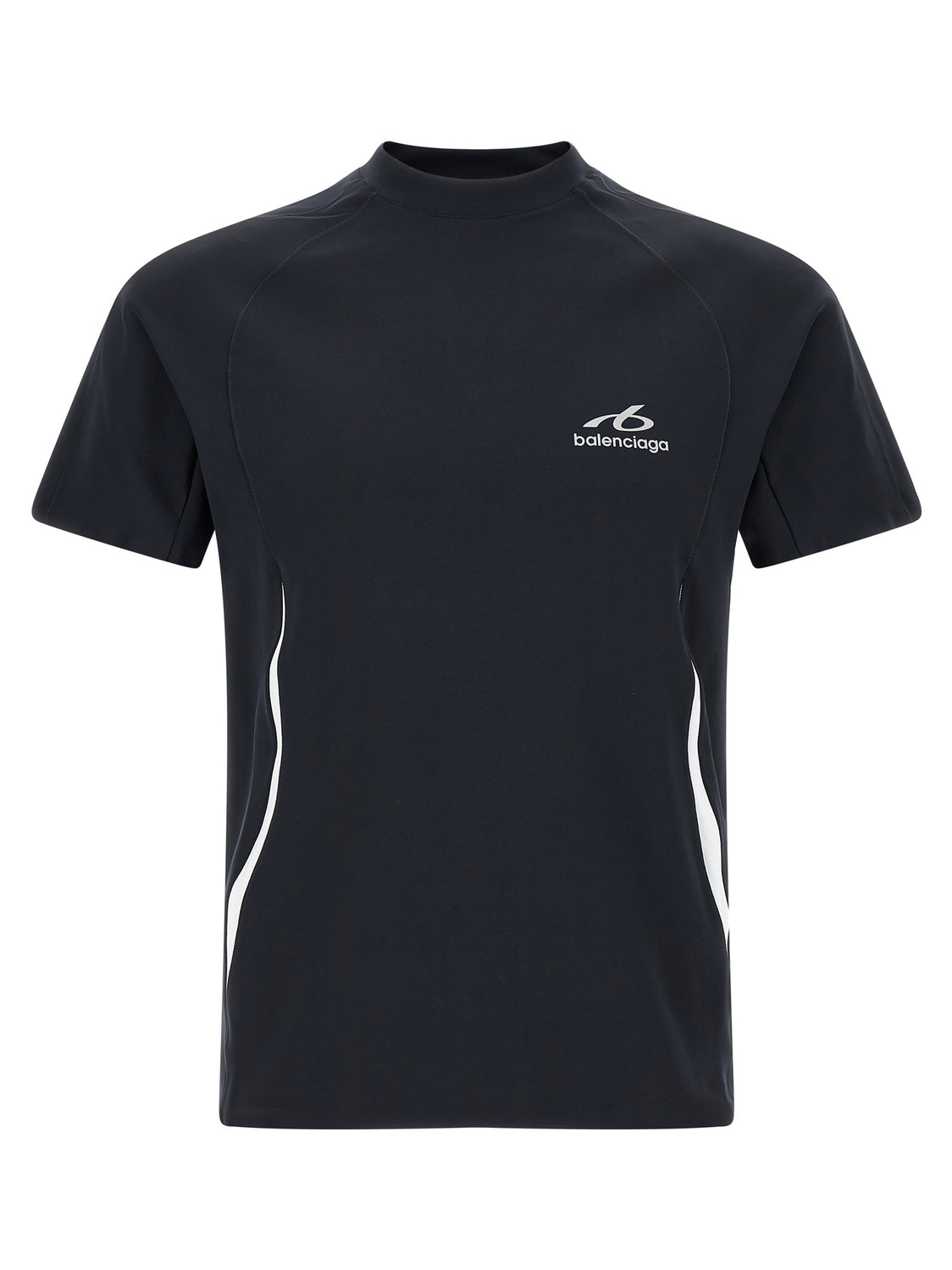 Blue Polyamide T-Shirt