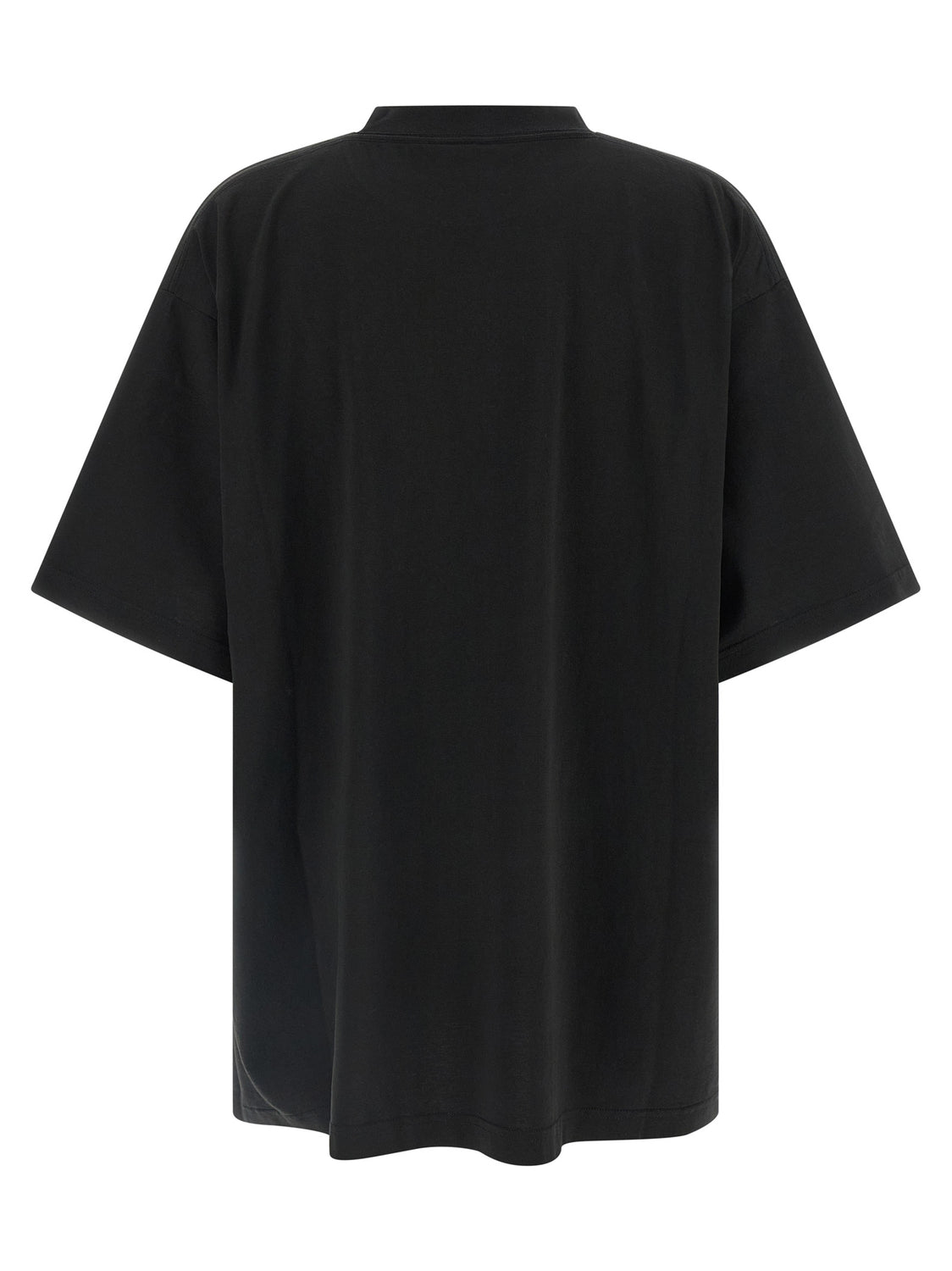 Black Cotton T-Shirt