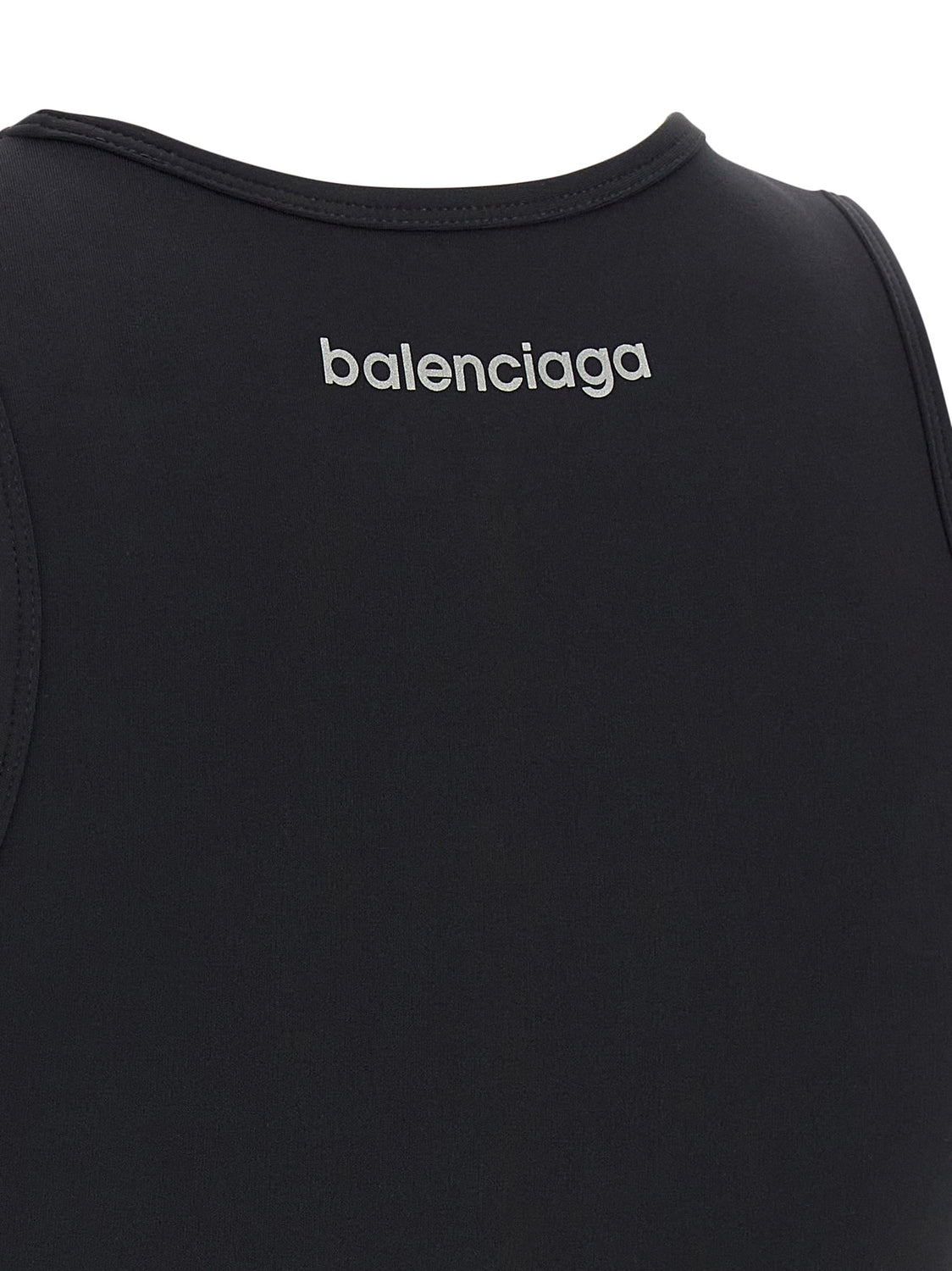 Black Polyamide Sport Bra