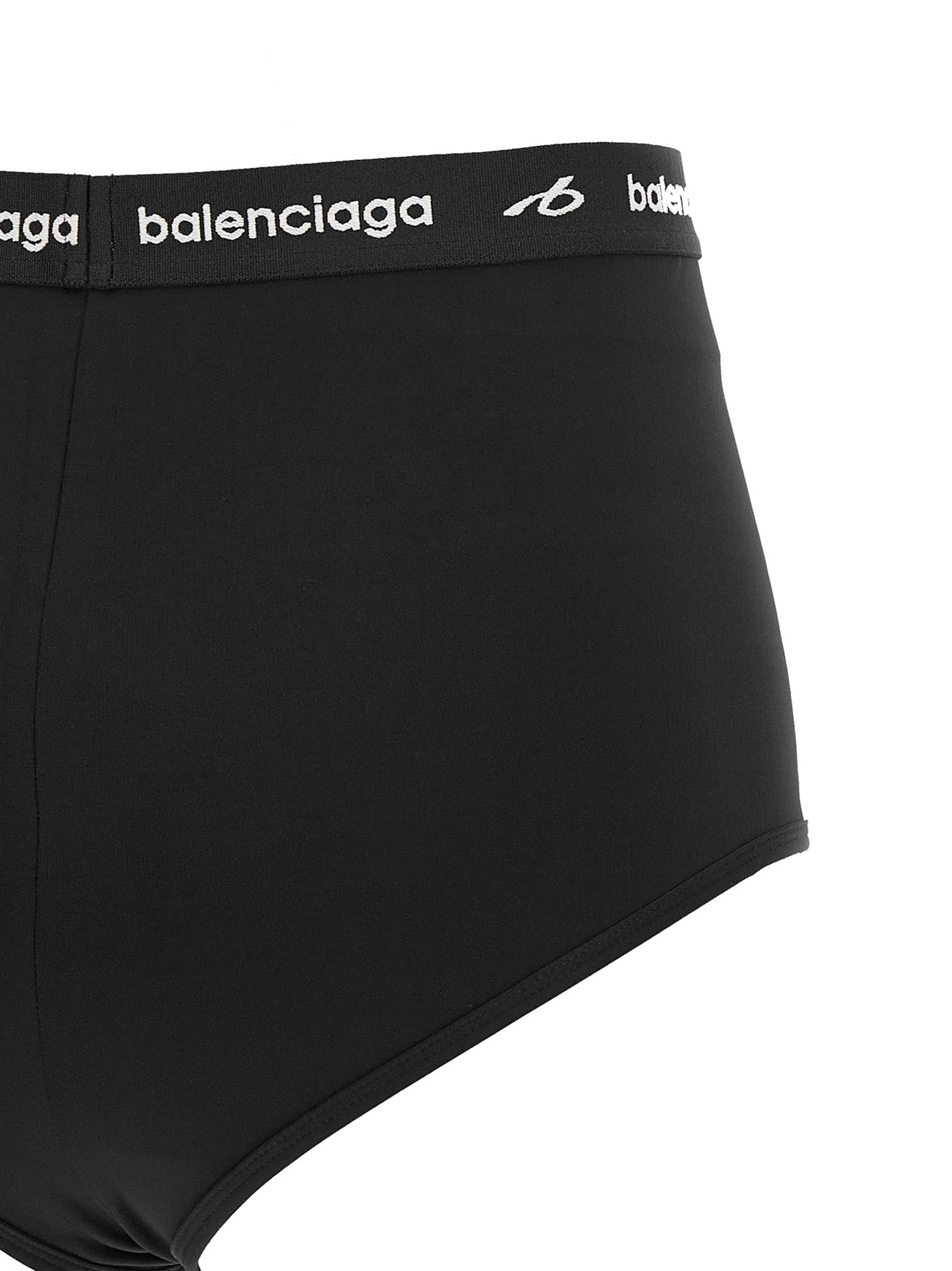 Black Polyamide Briefs