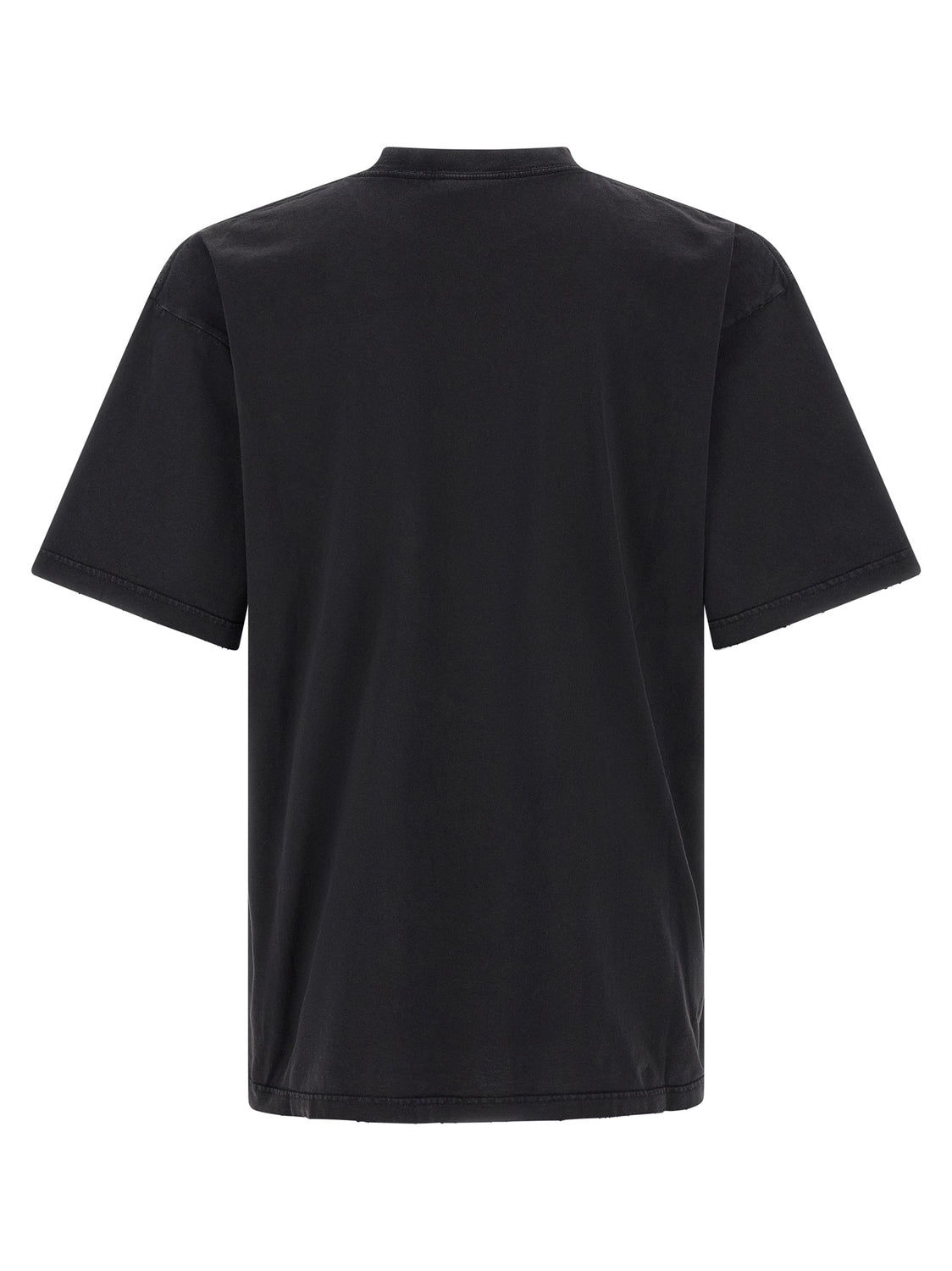 Black Cotton T-Shirt