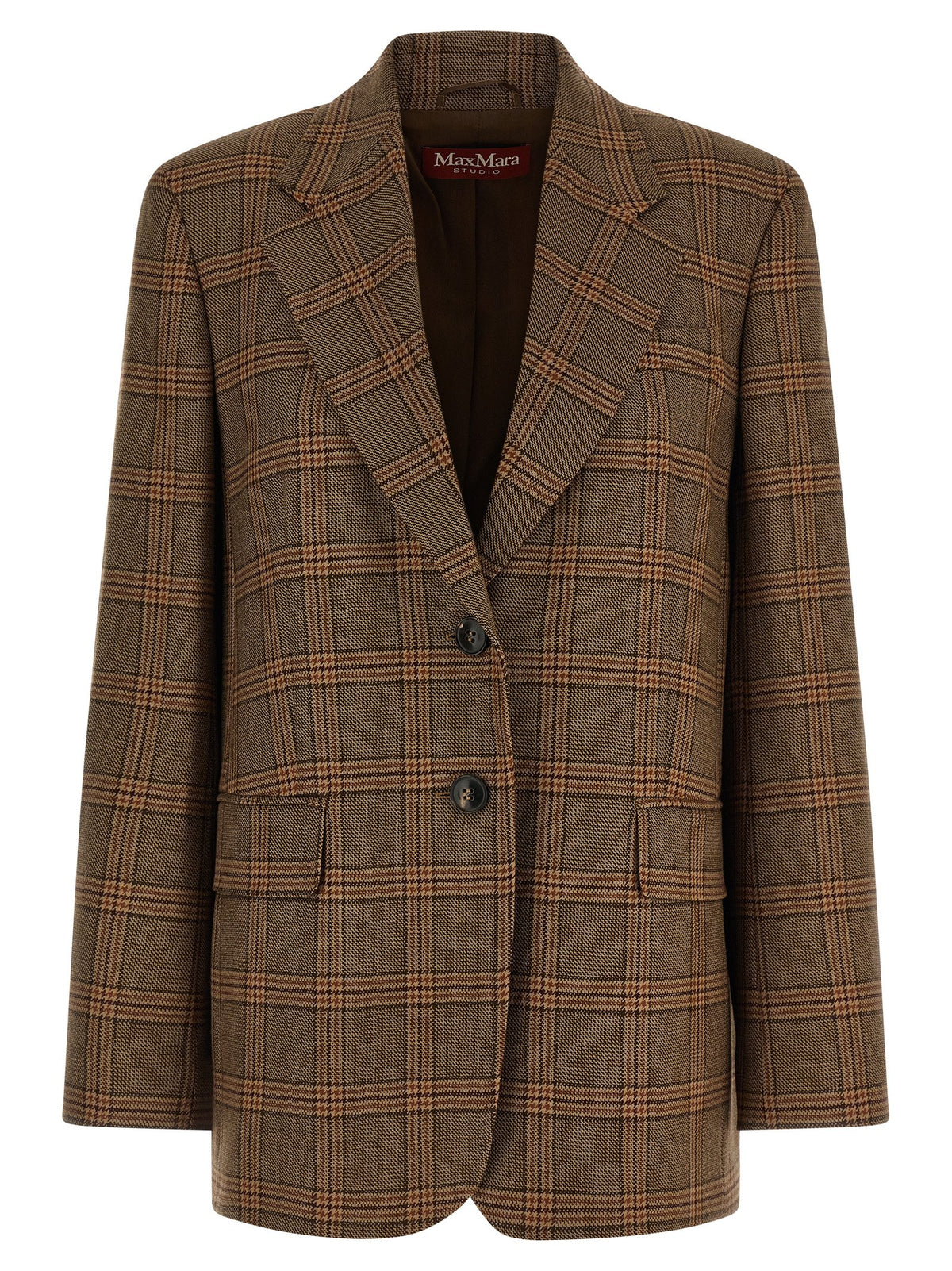 Brown Wool Blazer