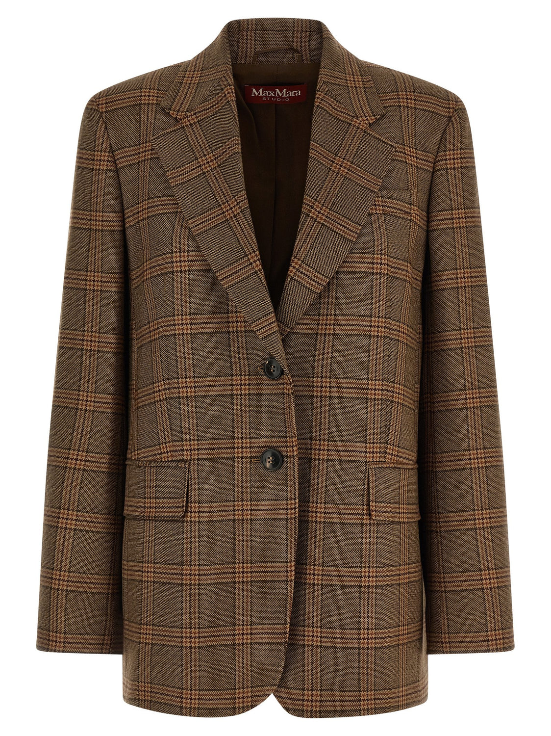 Brown Wool Blazer