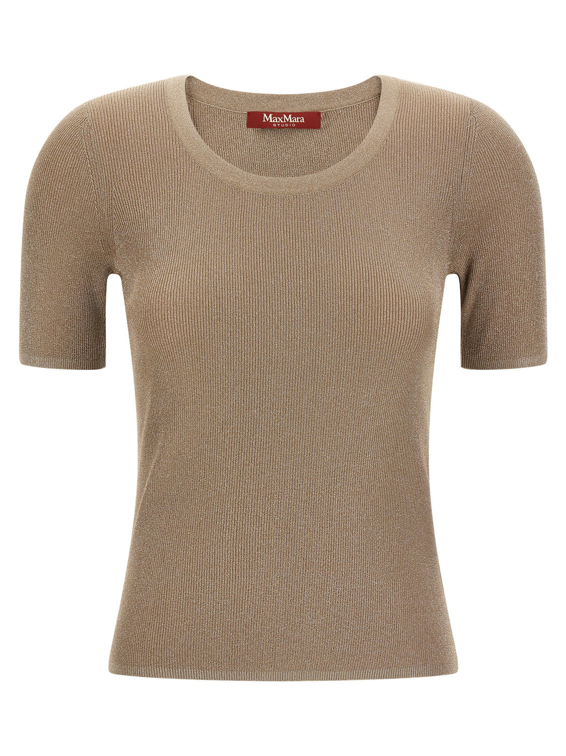 Beige Polyamide T-Shirt