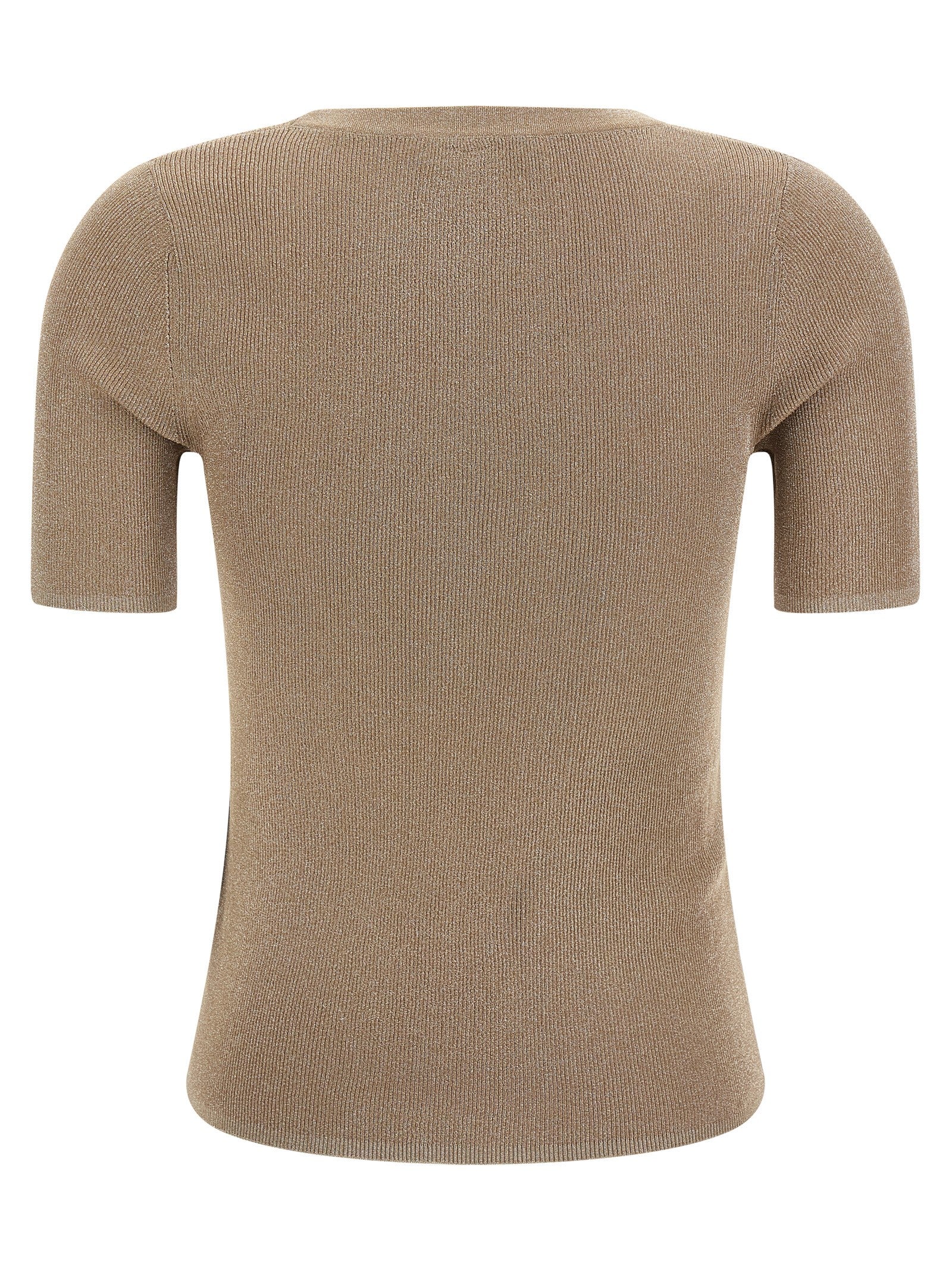 Beige Polyamide T-Shirt
