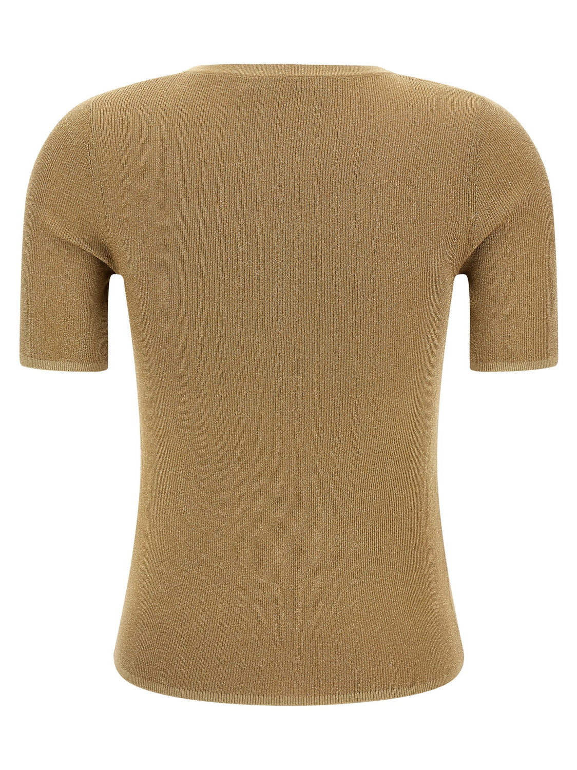 Gold Polyamide T-Shirt