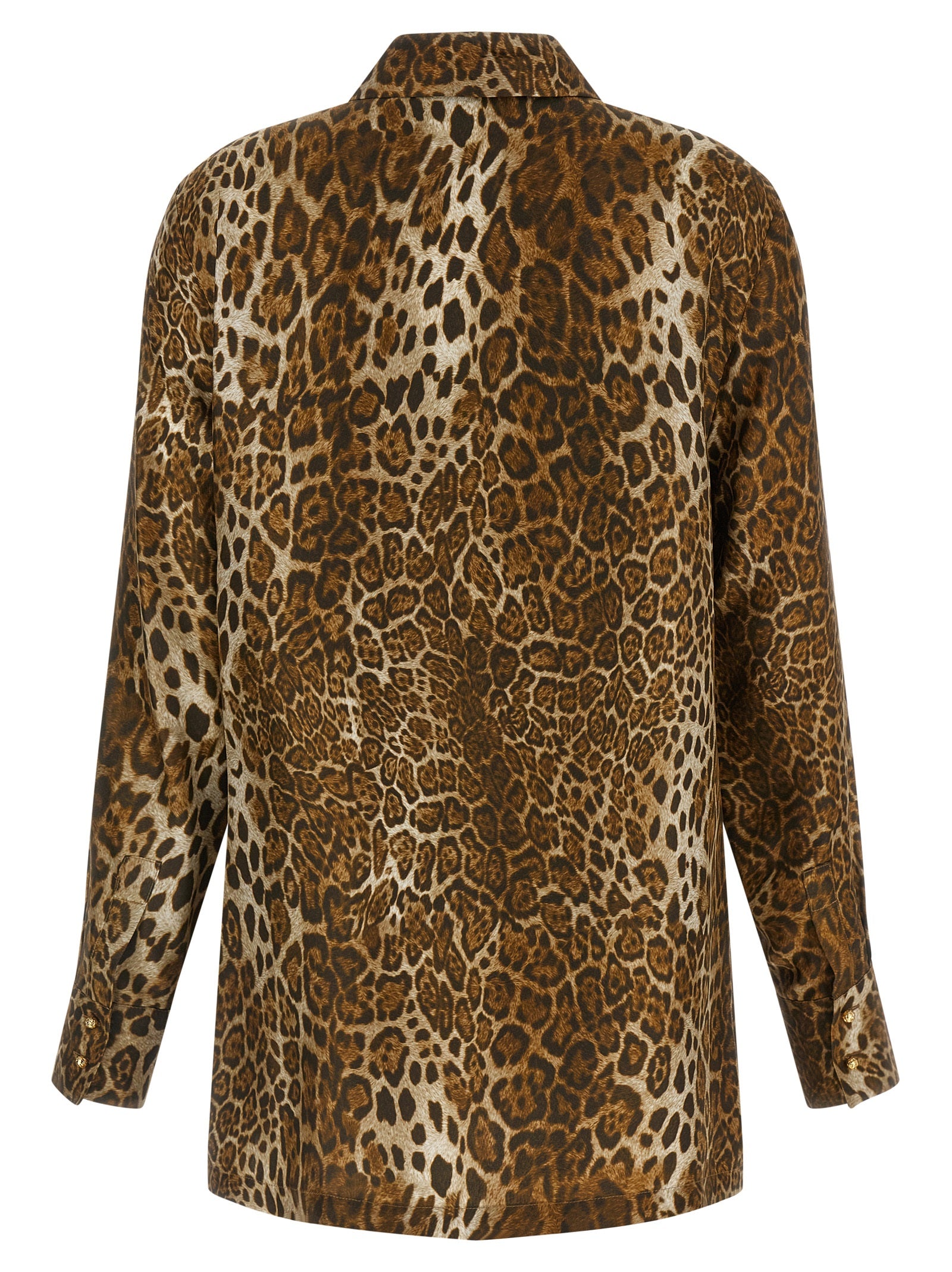 Brown Silk Blouse