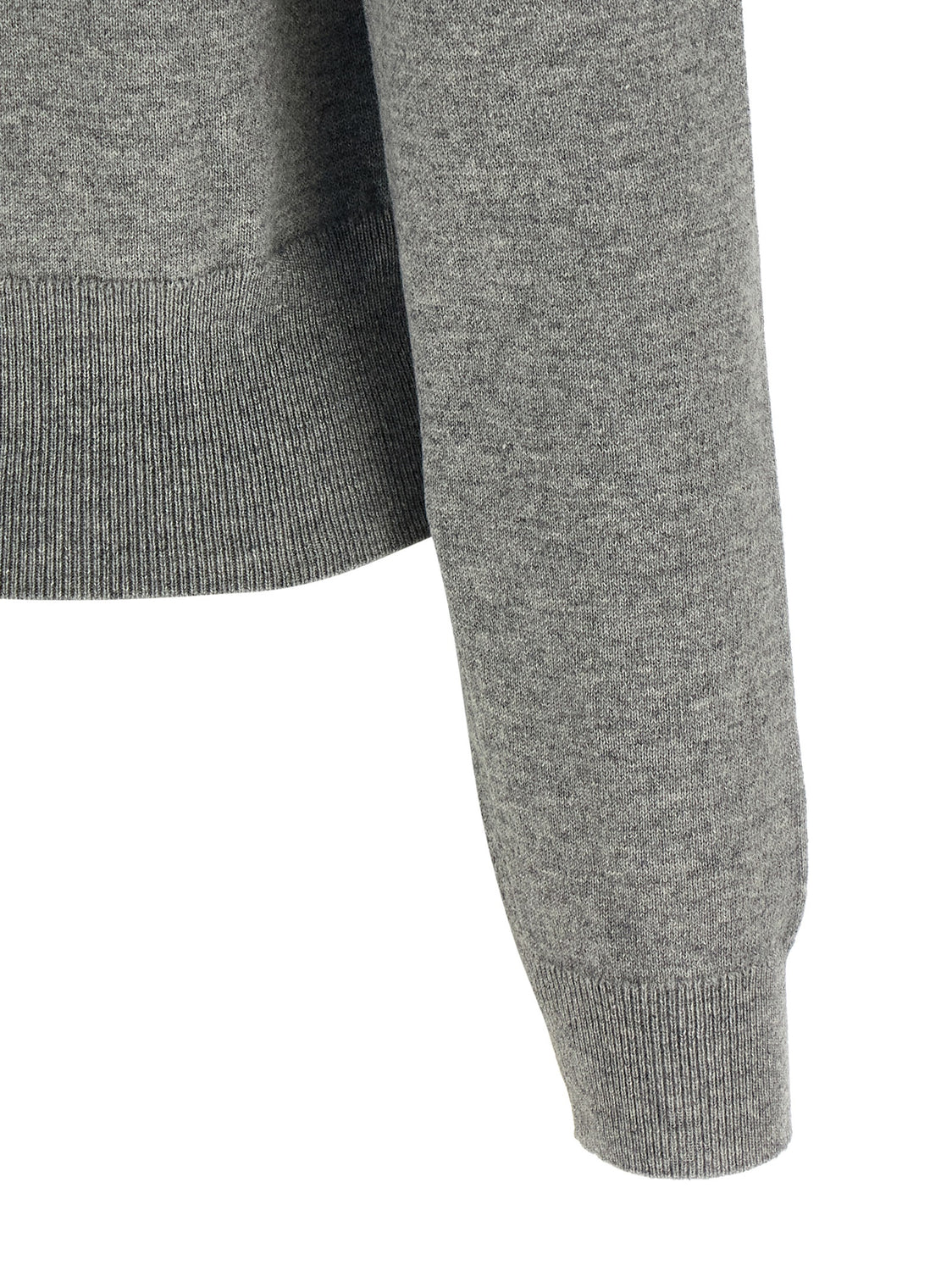 Gray Cashmere Cardigan