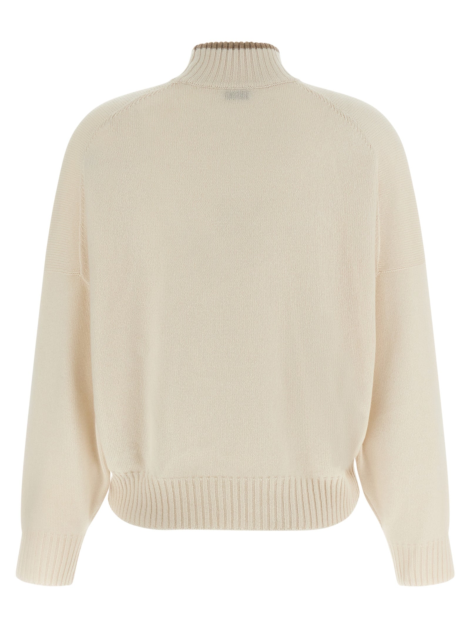 Beige Cashmere Cardigan