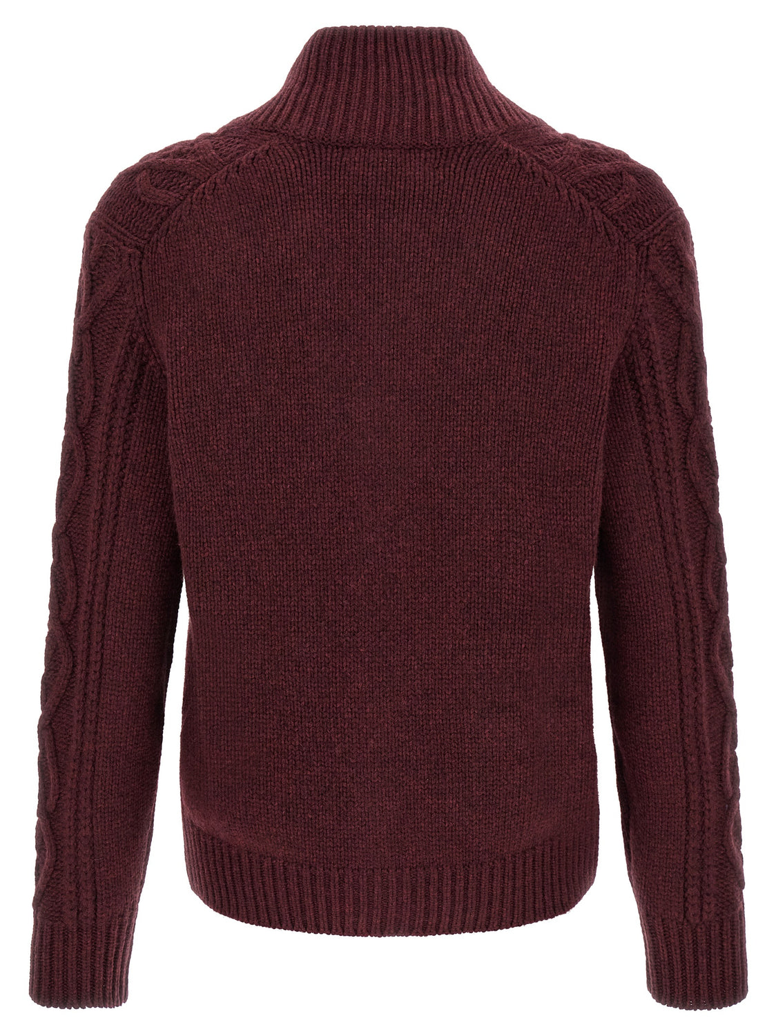 Bordeaux Cashmere Cardigan