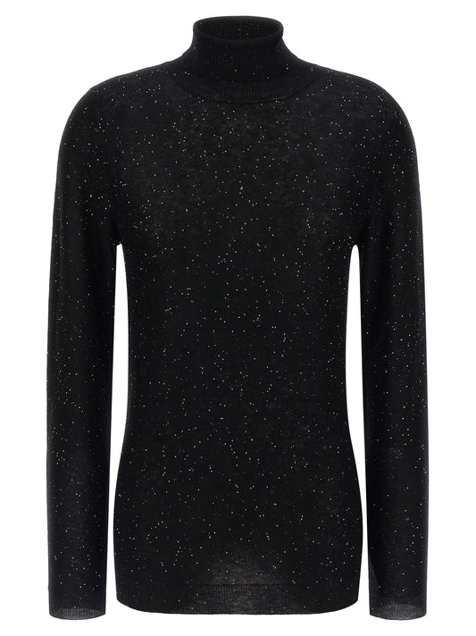 Black Wool Cardigan