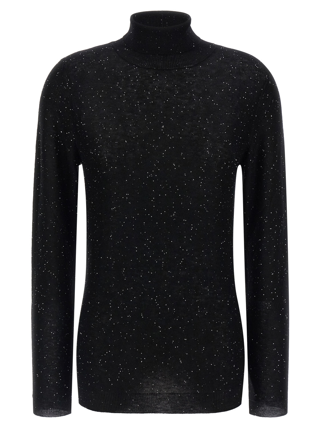 Black Wool Cardigan