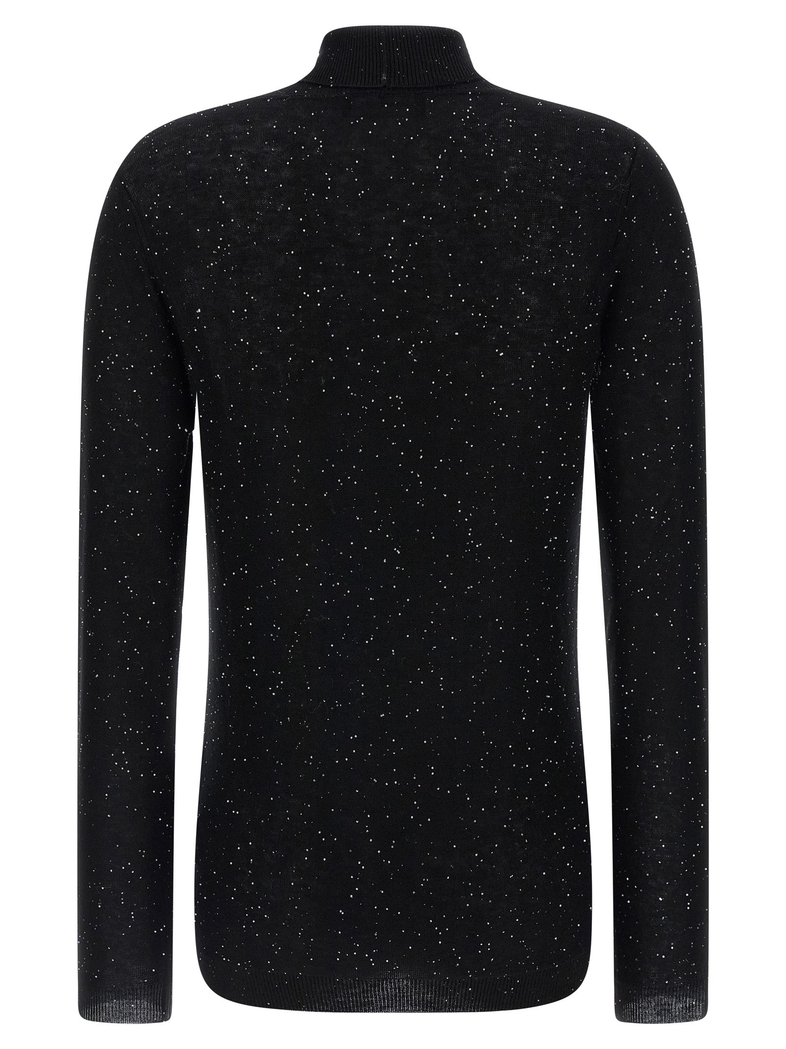 Black Wool Cardigan