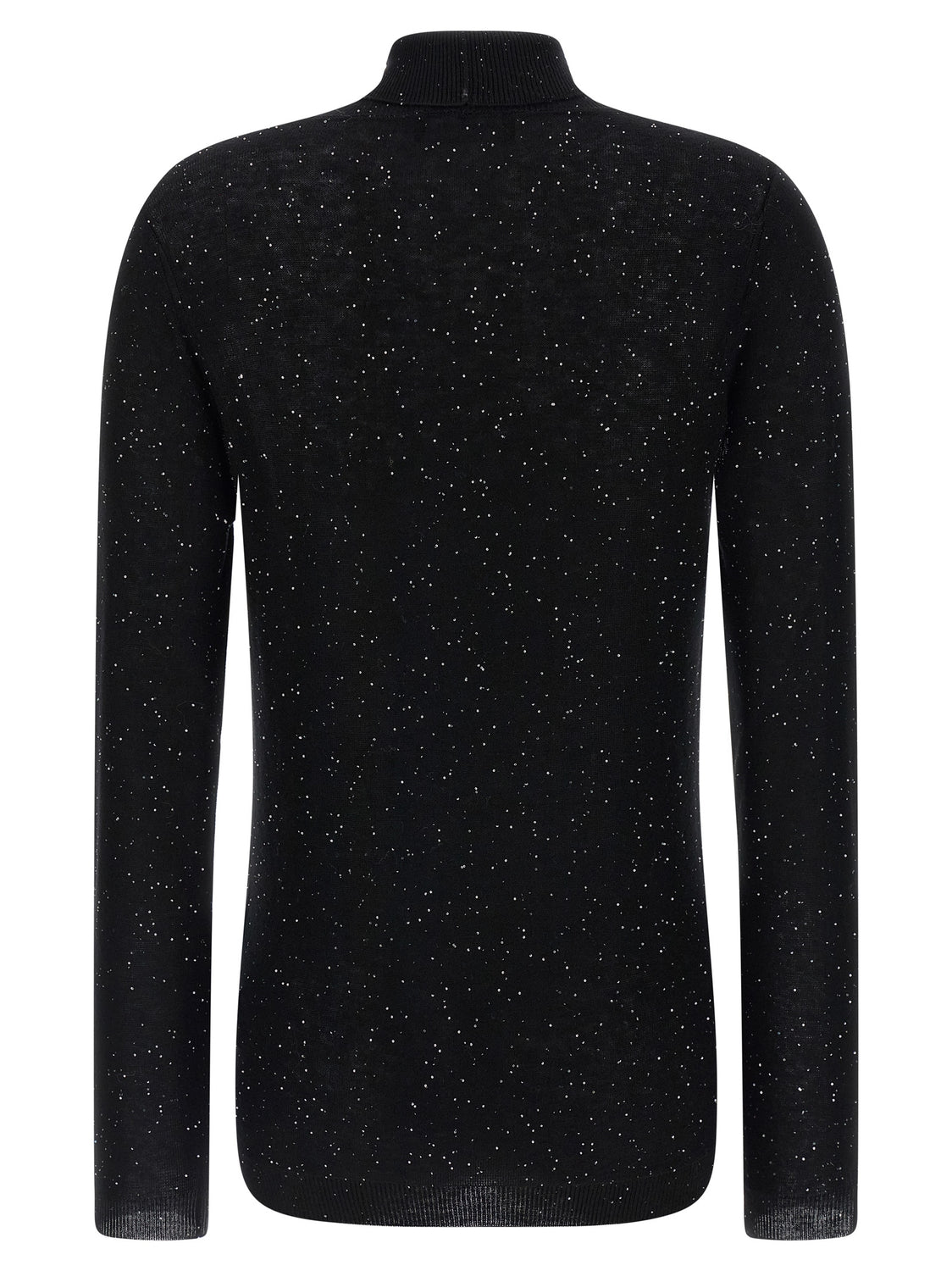 Black Wool Cardigan