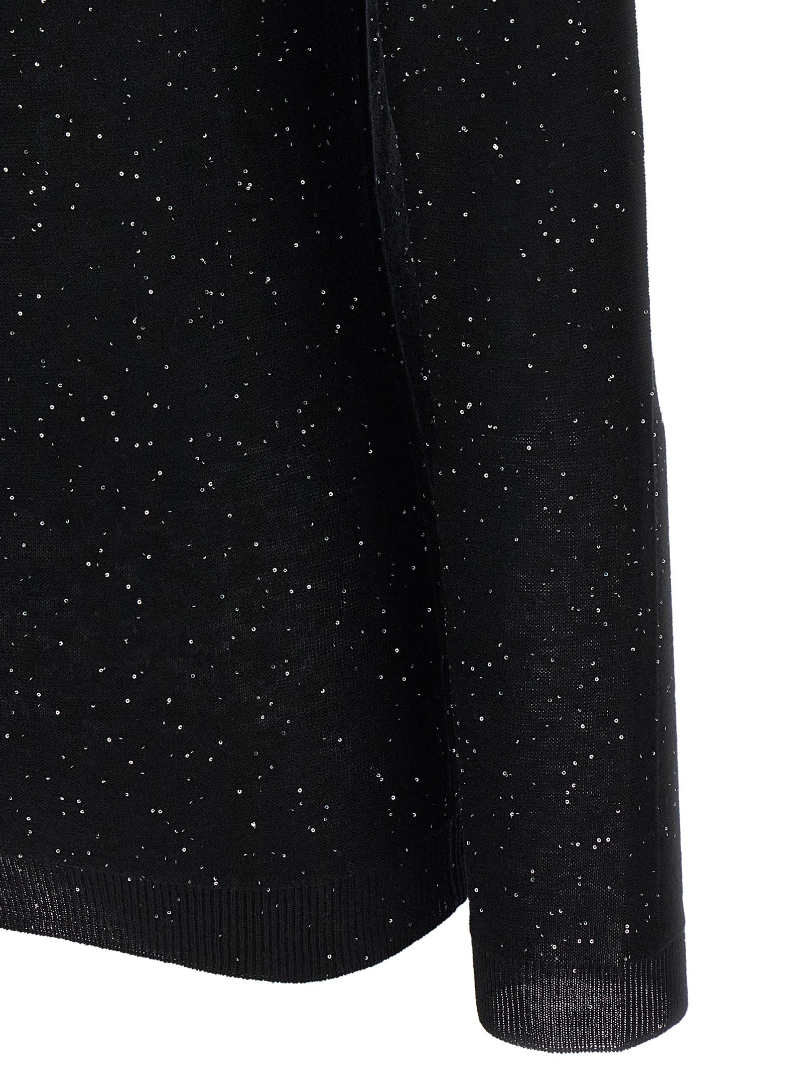 Black Wool Cardigan